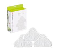 H2O X5 3 panni in microfibra - Confezione da 3 panni di pulizia sostitutivi per pulitore a vapore