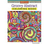 Thaneeya McArdle Groovy Abstract Coloring Book (Tascabile) Coloring is Fun