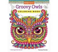 Thaneeya McArdle Groovy Owls Coloring Book (Tascabile) Coloring is Fun