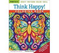 Thaneeya McArdle Think Happy Coloring Book (Tascabile)