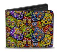 Thaneeya Sugar Skulls - Portafoglio con fibbia