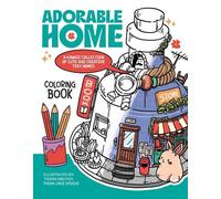 Thanh Nguyen Adorable Home Coloring Book (Tascabile)