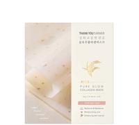 Thank You Farmer Rice Pure Glow Collagen Mask 40g (4 pack)