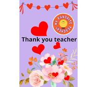Thank you teacher: teacher end of year gift