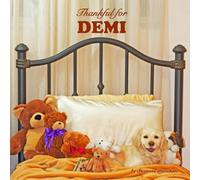 Thankful for Demi: Personalized Picture Book with Love & Gratitude Rhymes for Kids, Toddlers, Baby Girl, Baby Boy & Dog Lovers of All Ages