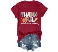 Thankful for My Little Turkeys Camicia divertente del Ringraziamento Turchia Thankful Teacher Camicia unisex, Porpora, 3XL