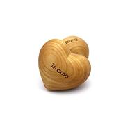 Thankgoods Sag´s mit Herz - Ciondolo in Legno Te Amo, Regalo Speciale e Unico