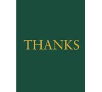 Thanks: A Modern Decorative Book Celebrating Gratitude & Calm | Warm, Festive Decorative Books for Coffee Tables & Shelves