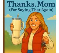 Thanks, Mom (For Saying That Again): A Funny and Heartwarming Coloring Book Gift for Mom with Classic Sayings and Relatable Moments