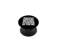 Thanks To My Middle Finger For Having My Back - PopSockets PopGrip Adesivo
