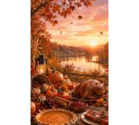 Thanksgiving Blessings Journal: A Cozy Autumn Notebook Inspired by Harvest Gatherings, Gratitude, and the Beauty of Fall