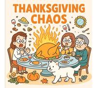 Thanksgiving Chaos: A Funny Holiday Coloring Book for Adults