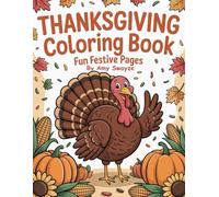 Thanksgiving Coloring Book Fun Festive Pages