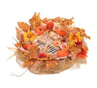 Thanksgiving Decorazioni Ghirlanda Autunnale Corona Per Porta D'ingresso