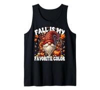 Thanksgiving GNOME for Women & Men Fall Is My Favorite Color Canotta