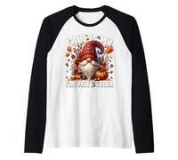 Thanksgiving GNOME for Women & Men Fall Is My Favorite Color Maglia con Maniche Raglan