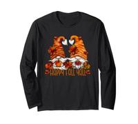Thanksgiving Gnomes for Autumn Fall Holiday Happy Fall YALL Maglia a Manica