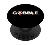Thanksgiving Gobble Till You Wobble Gobble PopSockets PopGrip Adesivo