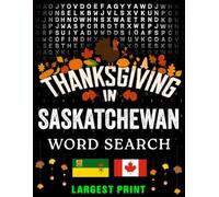 Thanksgiving in Saskatchewan - Word Search: Parades, Foods & Traditions • Large-Print Puzzles with Answers