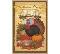 Thanksgiving Mixed Puzzle Book: A Simple Word Search, Crossword, and Sudoku Puzzle Book