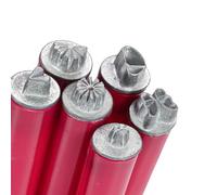 Thanksgiving Press On Nails Square Short Glossy Full Covers Acrilico False Nails with Acero Foglie Costruzione 24pcs