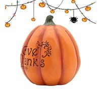 Thanksgiving Resin Pumpkin Decor - Desktop Halloween Autumn Harvest