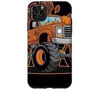 Thanksgiving Turkey Monster Truck Cartoon Per Bambini Custodia per iPhone 11 Pro Max