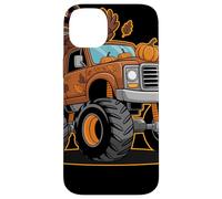 Thanksgiving Turkey Monster Truck Cartoon Per Bambini Custodia per iPhone 14 Plus