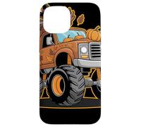 Thanksgiving Turkey Monster Truck Cartoon Per Bambini Custodia per iPhone 15