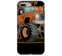 Thanksgiving Turkey Monster Truck Cartoon Per Bambini Custodia per iPhone 7 Plus/8 Plus