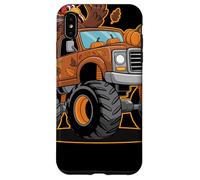 Thanksgiving Turkey Monster Truck Cartoon Per Bambini Custodia per iPhone XS Max