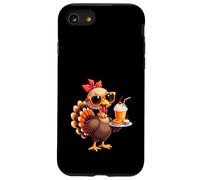 Thanksgiving Turkey With Sunglasses Girls And Women Custodia per iPhone SE (2020) / 7/8