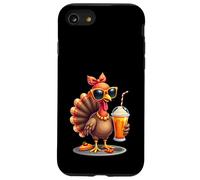 Thanksgiving Turkey With Sunglasses Girls And Women Custodia per iPhone SE (2020) / 7/8