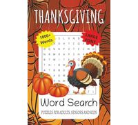 Thanksgiving Word Search Puzzle Book: Word Searches with Easy to Read Print about Thanksgiving, Christian, Holiday and More | 6x9 inches, 110 pages | ... … Gift for Vacations, Holidays and Free Times