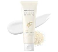 THANKYOU FARMER Rice Pure Barrier Capsule Cream 80 ml - idratante Face Korean Skincare, Rice Niacinamide Cream, Ceramide Crema, Vegano, Dermatologist Tested, Fragrance Free
