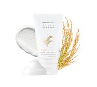 THANKYOU FARMER Rice Pure Clay Mask To Foam Cleanser - Sebum Cleansing, Deep Cleansing, Pore Cleanser, Korean Cleanser, Korean Face Wash 150ml