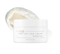 THANKYOU FARMER Rice Pure Gel and Cream 80ml - Estratto di Riso Coreano Nutriente e Pregiato, Dermatologist Tested, Ceramidi, Crema Idratante Coreana per Pelle Secca, Senza Profumo