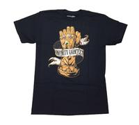 Thanos Infinity Gauntlet Power Avengers Marvel Comics T-Shirt Uomo Nero Cotone