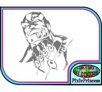 Thanos Marvel Avengers Un Adesivo Vinile Laptop Auto Bici Muro Poster Finestra