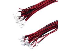 THAODE 20 paia di mini connettori JST ZH da 1,5 mm a 2 pin con micro connettori elettrici maschio femmina con cavi 24 AWG 150 mm per elettrodomestici, giocattoli elettronici, pannello di controllo PCB