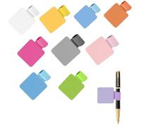 Thapncow 10 supporti per anelli per penne, autoadesivi, per taccuini, calendari, portamatite