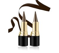 Thapncow 2 Pezzi Matte Quick-Dry Eyeliner, Eyeliner Pen Gel Marrone, Eyeliner, Eyeliner Pen Gel marrone, Eyeliner in formula ad asciugatura rapida, Gel Eyeliner Trucco Penna non Macchia