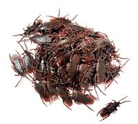 Thapncow 40 Pezzi Scarafaggi Finti Giocattolo, Falsi Scarafaggi di Scarafaggi di Plastica, realistici scarafaggi Finti, per Il Pesce d'Aprile e Gli Scherzi di Halloween