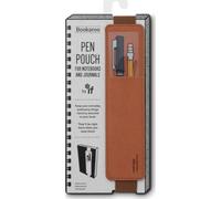IF 40702 Bookaroo Pen Pouch Notebook/Pen Organiser Elasticated A5 Notebook -Brown