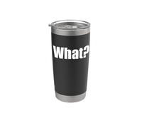 That Dice What Shirt - Un Design Che Dice Che Cosa Bicchiere termico in acciaio inox doppia parete