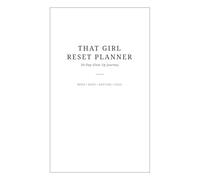 That Girl Reset Planner 30 Day Reset Planner Self Care Planner