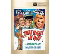 That Night In Rio (DVD) Alice Faye Carmen Miranda Don Ameche J. Carrol Naish