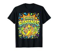 That’s Bananas Retro Fruit Comic Summer Vibes Maglietta