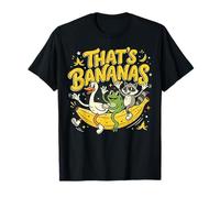 That’s Bananas Retro Fruit Summer Characters Maglietta