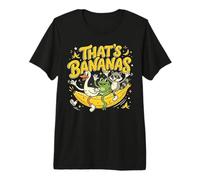 That’s Bananas Retro Fruit Summer Characters Maglietta Premium